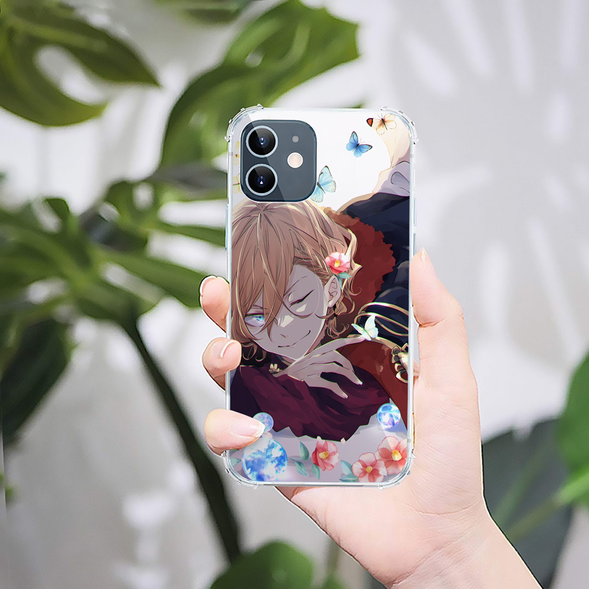 （画像用） 文豪ストレイドッグス Bungo Stray Dogs 【iPhone 12シリーズ対応】透明スマホケース（クリアソフトケース）